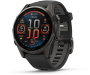 Spordikell Garmin fenix 8 43mm AMOLED Sapphire Carbon Gray DLC Ti with Black Band